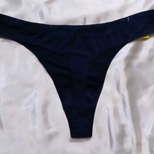 navy blue Thong Panty