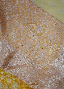 TWO SHADE PASTEL ZARI SAREE + FREE GIFT!