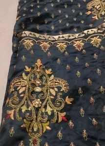 Elegant Embroidered Saree