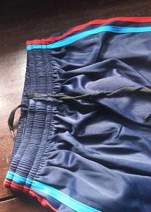 Men's Blue NCC Track Pants with Stripes