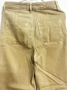 MANGO Wide Leg Beige Pants