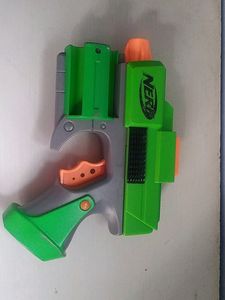 Nerf Tactical Green Crossfire Pistol Dart Gun