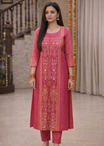 Pink Kurta