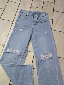 Light Wash Denim Jeans