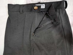 Black Wide Leg Trousers