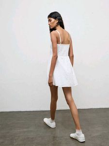 Westside White Mini Dress