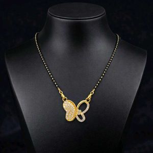 Sparkling Butterfly Mangalsutra
