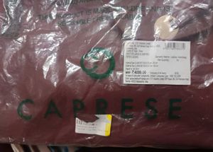 Caprese Maroon Tote Bag