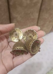 Ethnic Maroon Jhumka