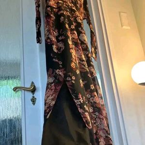 Floral Organza Gown