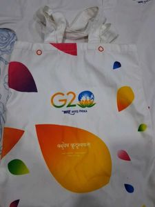 G20 India T-Shirt &amp; Tote Bag