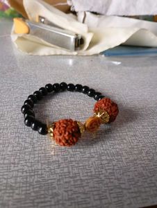 Rudraksha Beads Two Bracelet Combo.