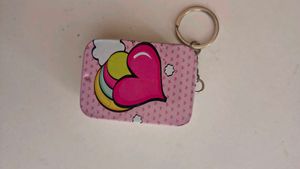 Cute Mini Keychain Box 2 and 1 Tin Bo