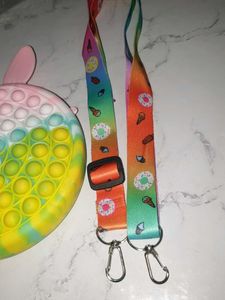 Cute Bunny Pop-It Bag