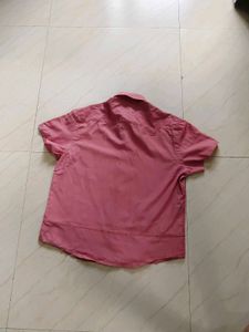 Men's Short Sleeve Striped Shirt