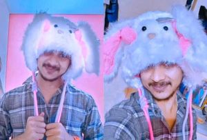 Korean Cute Bunny Hat with Ears