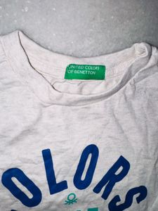 Benetton "Colors" Graphic T-Shirt