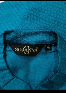 Elegant Silk blend festive Kurta