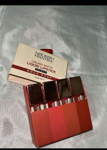 Nourish Mantra Creamy Matte Liquid Lipstick Set