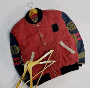 SYN JEANS 80/90 Vintage Varsity Bomber Jacket