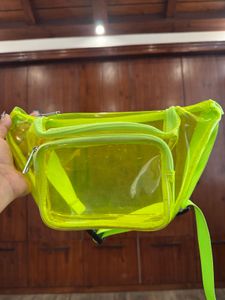 FREE-DELIVERY Neon Transparent Fanny Pack