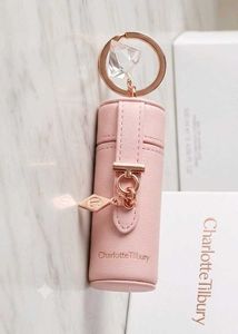 Charlotte Tilbury Pink Lipstick Holder Keychain