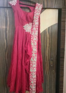 Stunning Red Ethnic Gown