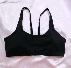 Black Sports Bra