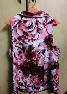 Chic Floral Sleeveless Top