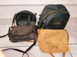 Free delivery Sling bag and backpack combo