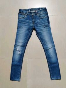 American Bull Ripped Denim Jeans 28 Size