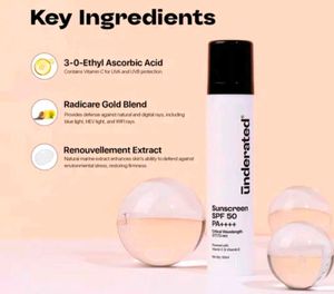 Underrated SPF 50 Sunscreen