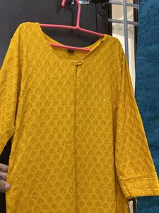 Chikankari Kurta 💛