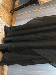 kaftani Black Abaya