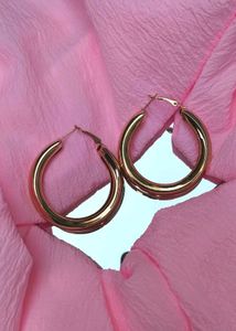 Gold Hoop Earrings
