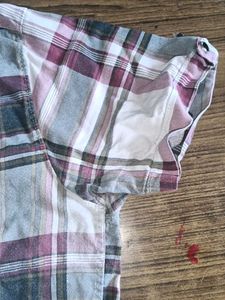 Men's Plaid Button-Down Shirt