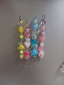 ࣪ ִֶָ🐰.Aesthetic Beaded Keychain﹒⸝🐇⧣₊˚