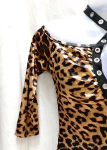 Leopard Print Halter Top