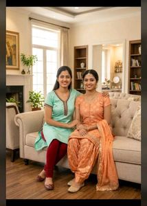 Elegant Indian Kurta Set with Dupatta