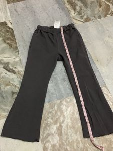 Flared Split Hem Pants
