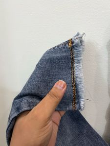 Blue Wash Denim Jeans
