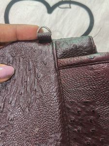 Textured Brown Wallet