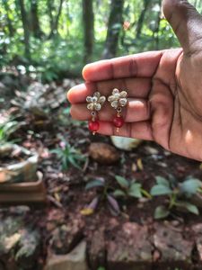 combo🫶😍❤️flower earrings🌟❤️😍