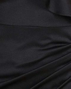 Chic Black One-Shoulder Mini Dress