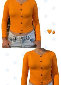 Orange 🍊 Crop Top