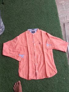 Men's Coral Casual Shirt