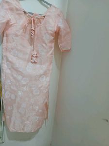 Pink Colour Stylish Kurti for Women