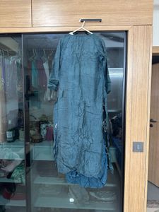 Embroidered Kurta Set with Jacket