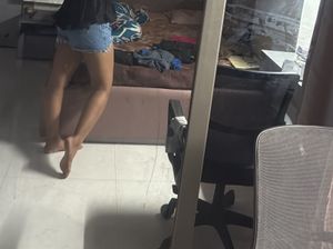 Light Wash Denim Shorts