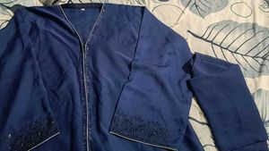 Dubai Blue abaya hijab